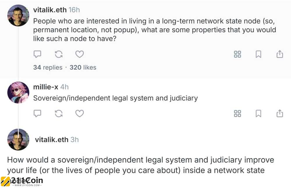 V神点燃网络国家讨论热潮！社群：用独立税收与法律实验打造长期网络节点
