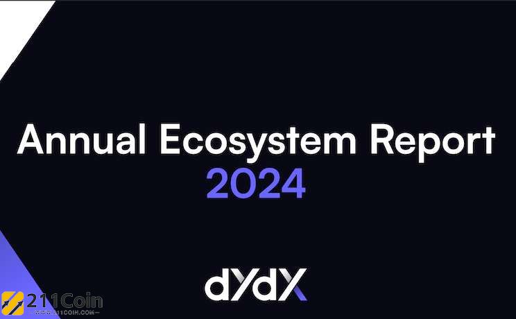 DEX衍生品交易量爆发成长！dydx年度报告：2025预计DEX衍生品交易量达3.48兆美元